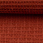 Lade das Bild in den Galerie-Viewer, Waffelpique terracotta
