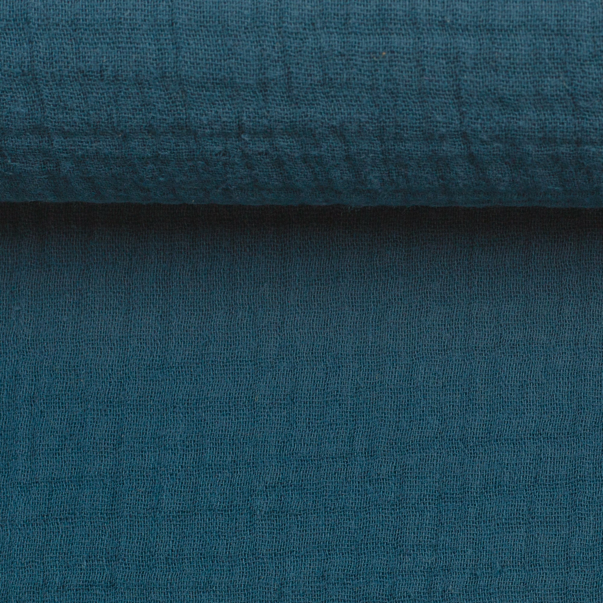 Uni Musselin mittelblau