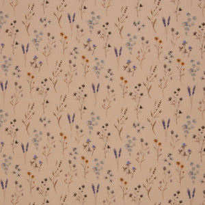 Musselin Blumenstiele auf beige