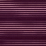 Lade das Bild in den Galerie-Viewer, Jersey  Steifen in rosa auf beere breit
