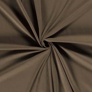 Jersey uni Lochstrickjersey taupe hell
