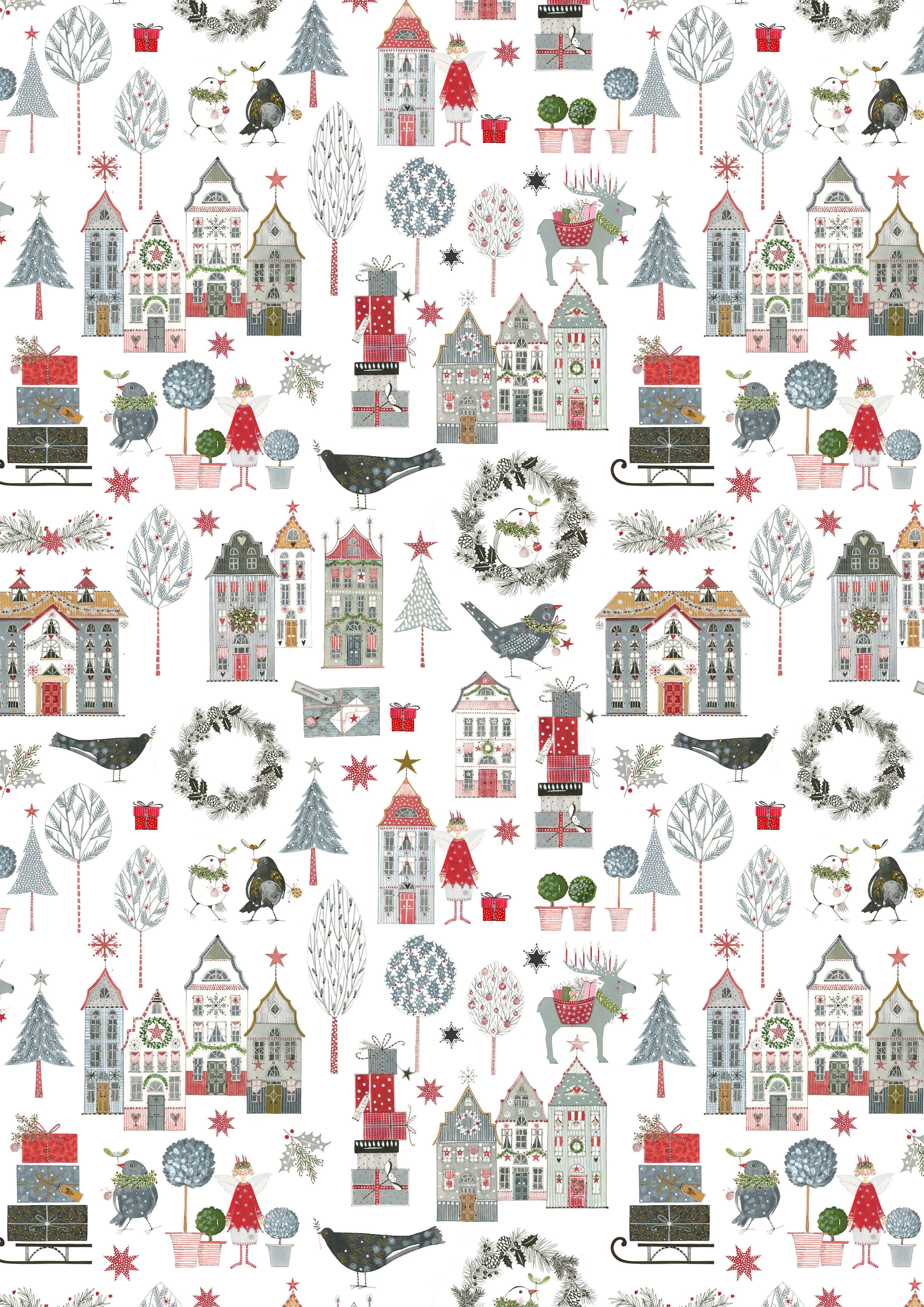 Baumwollstoff Winterpoesie acufactum