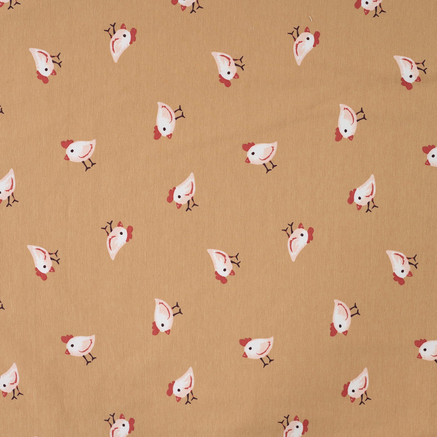 Jersey kleine Hühner beige Qjutie