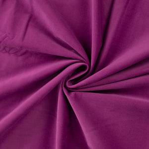 Baumwoll Velvet beere/violett Qjutie