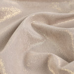Lade das Bild in den Galerie-Viewer, Feincord ecru mit Folie in gold Glitzer Qjutie
