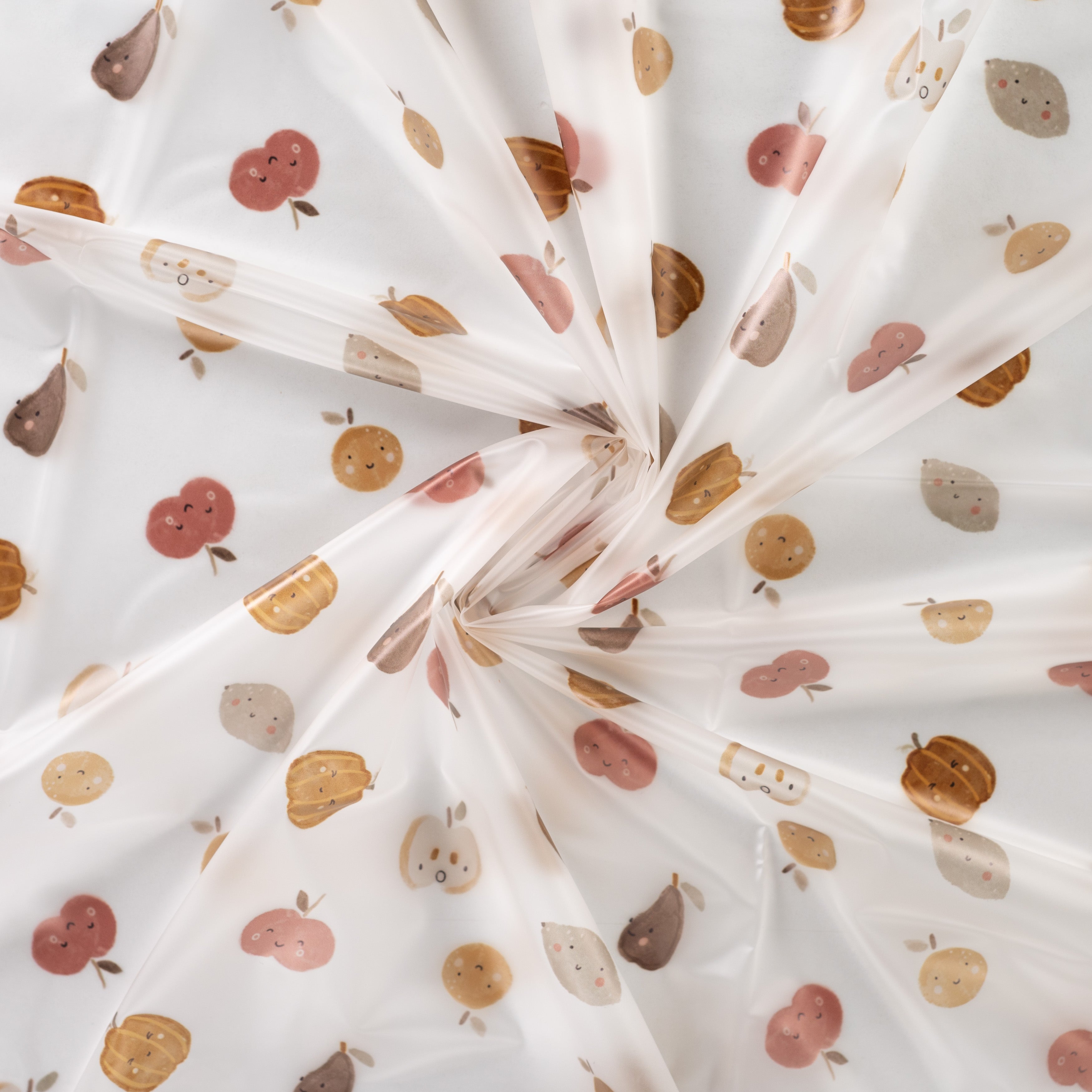 Raincoat Transparent herbstlich Qjutie