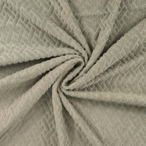 Jersey Jacquard oliv Qjutie