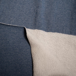 Lammfleece blau