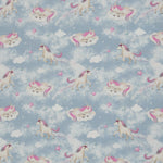 Lade das Bild in den Galerie-Viewer, Jersey Einhorn Traum blau
