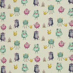 Lade das Bild in den Galerie-Viewer, Jersey lustige Monster auf weiß
