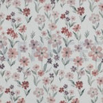 Lade das Bild in den Galerie-Viewer, Musselin Blumen - Blüten auf weiß
