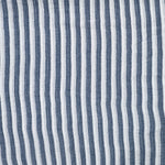 Lade das Bild in den Galerie-Viewer, Musselin Doppelstreifen blau
