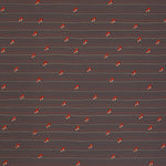 Lade das Bild in den Galerie-Viewer, Jersey Pilze mit Streifen auf braun
