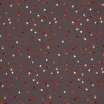 Lade das Bild in den Galerie-Viewer, Jersey Punkte bunt auf braun
