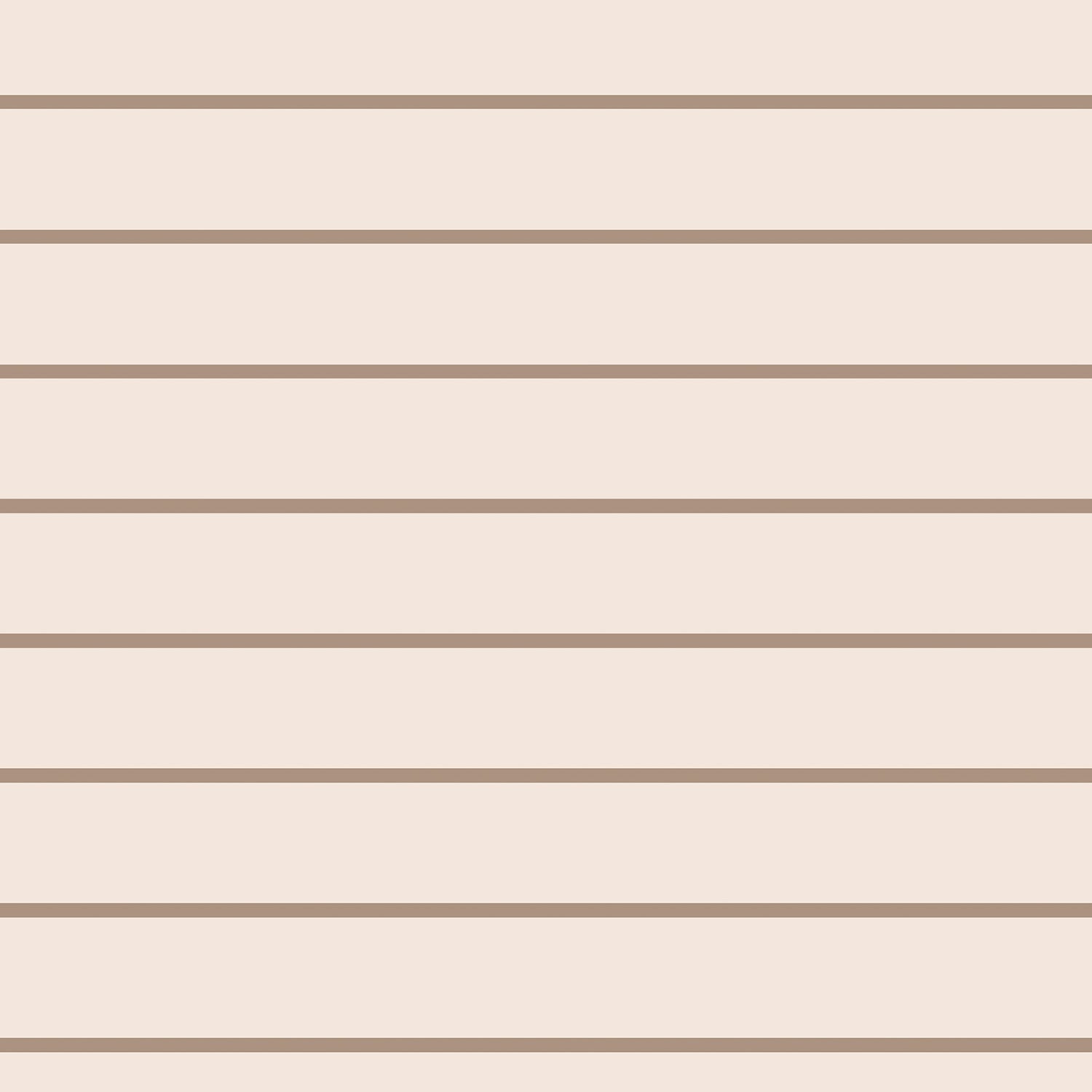 Rippjersey Streifen auf creme