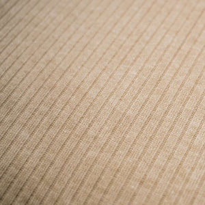 Viscose Strick - gerippt - helles beige