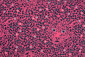 Softshell versteckter Leopard in pink
