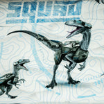 Lade das Bild in den Galerie-Viewer, Jersey Jurassic Park auf weiß Squad Lizenzstoff
