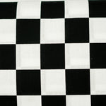 Lade das Bild in den Galerie-Viewer, Baumwollstoff Schachbrett schwarz-weiß
