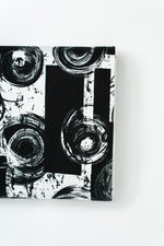 Lade das Bild in den Galerie-Viewer, Jersey modern, schwarz/weiß  Stenzo
