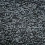 Lade das Bild in den Galerie-Viewer, Strick-Fleece anthrazit schwarz meliert
