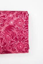 Lade das Bild in den Galerie-Viewer, French Terry Blütenmuster pink
