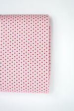 Lade das Bild in den Galerie-Viewer, Baumwollstoff pink Punkte auf rosa
