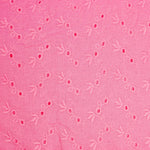 Lade das Bild in den Galerie-Viewer, Baumwollstoff Lochstickere in pink
